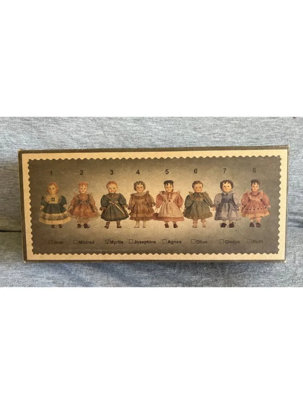 My Original Doll Collection Myrtle By Cracker Barrel In Box Vintage Porcelain Do - Picture 5 of 6